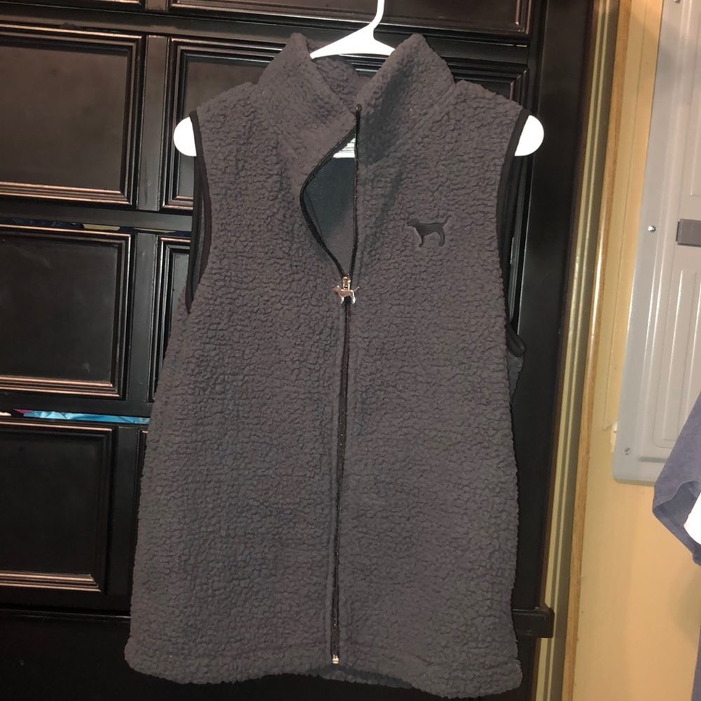 Victoria’s Secret PINK sherpa vest